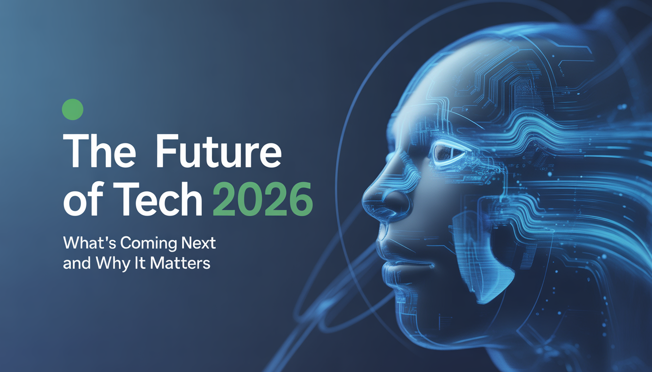 The Future of Tech 2026: What’s Coming Next and Why It Matters