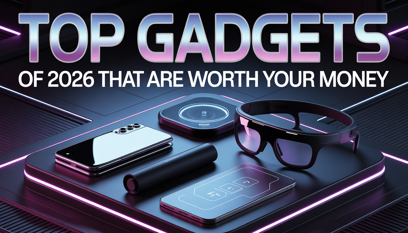 Top Gadgets of 2026 That Are Worth Your Money