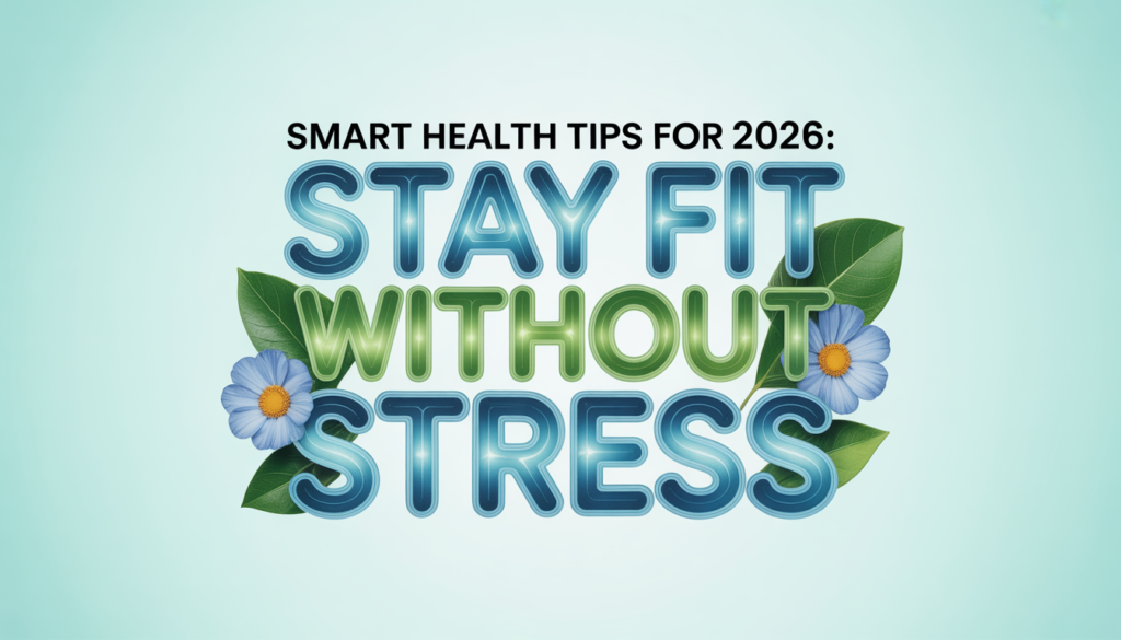 Smart Health Tips for 2026: Stay Fit Without Stress