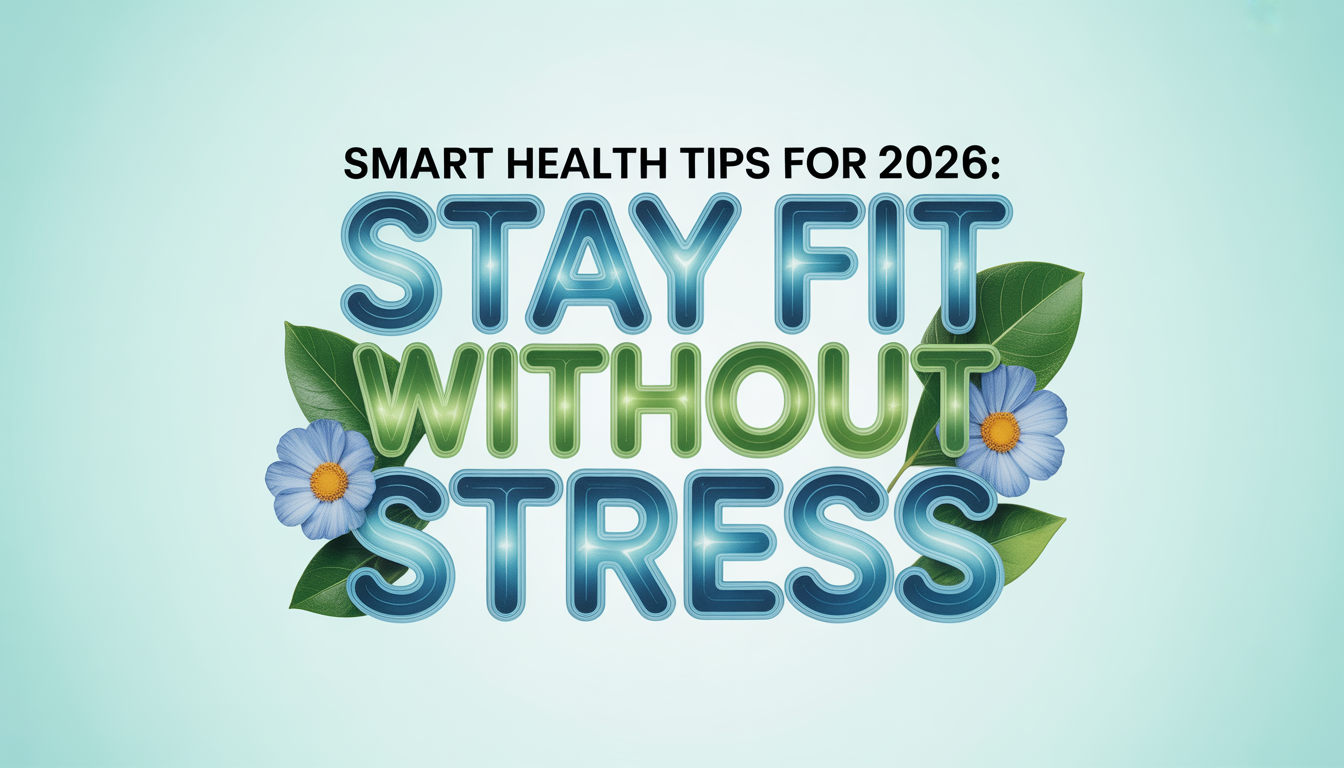 Smart Health Tips for 2026: Stay Fit Without Stress